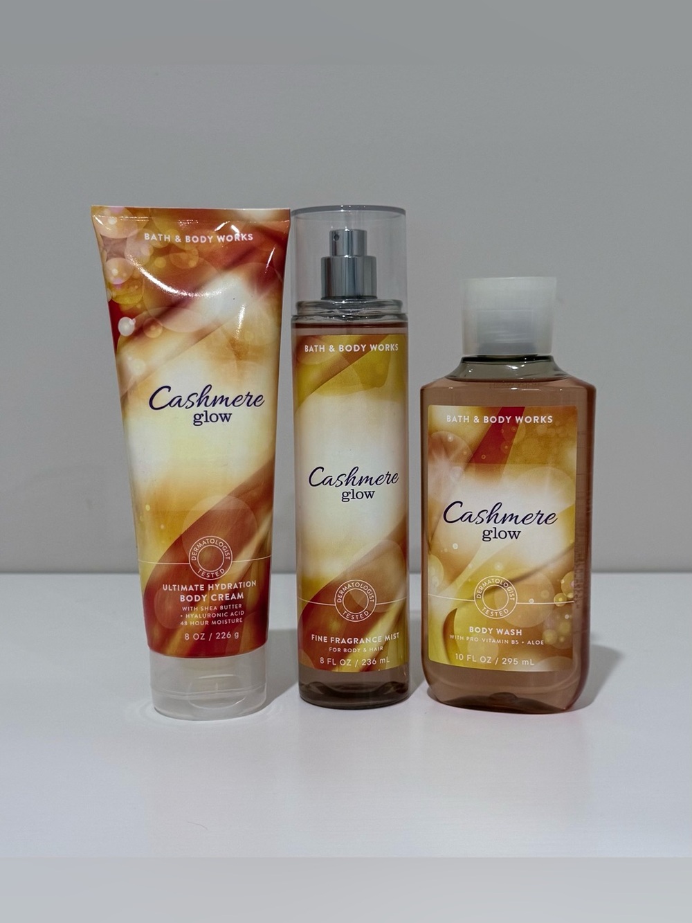 NEW Bath & Body Works Cashmere Glow Bath Bundle DISCONTINUED